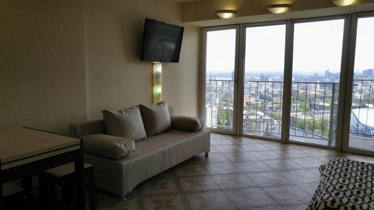 Apartment Near Dnipro Arena Eksteriør billede